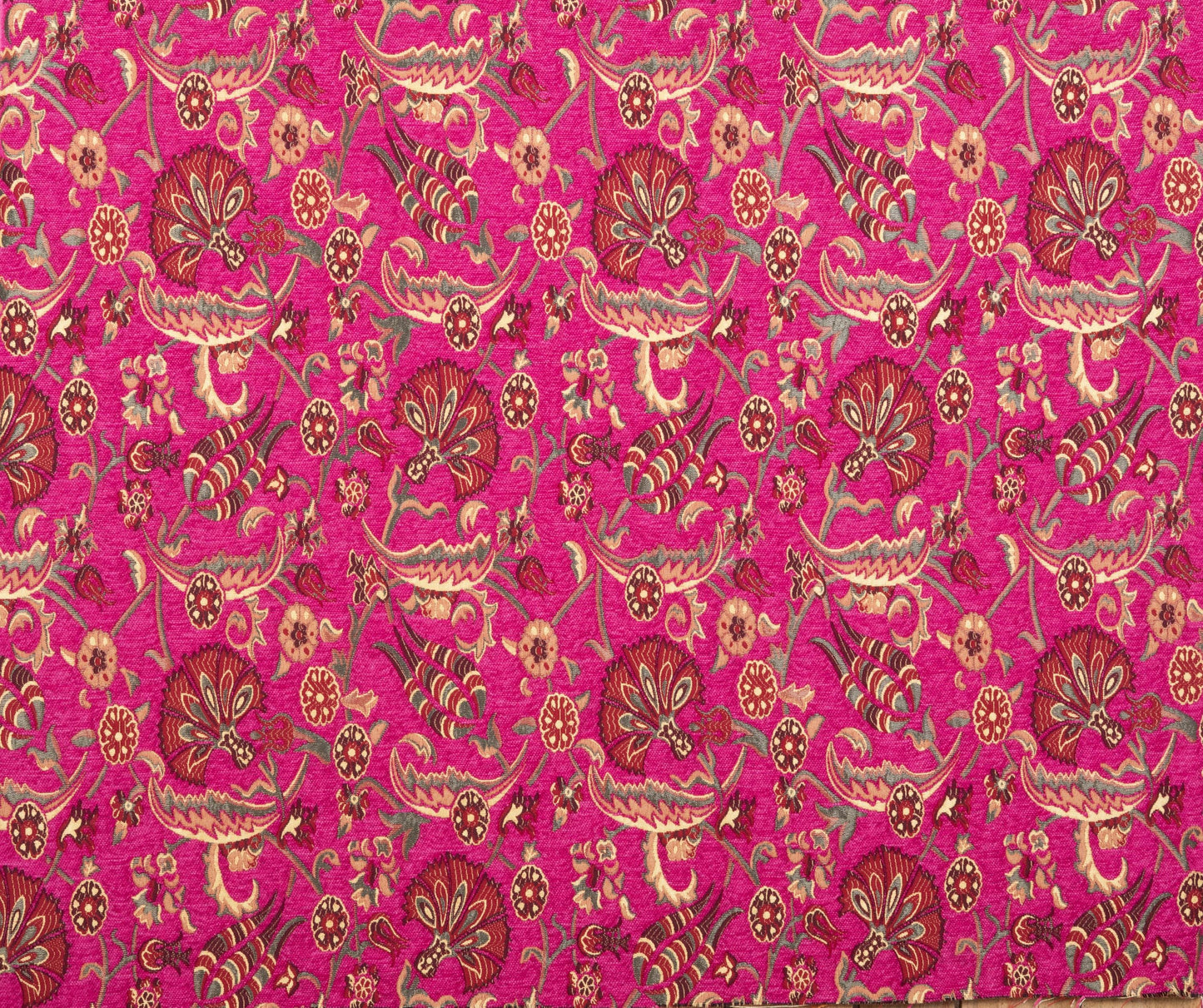 Oriental Home® Pink Tulip Fan Grace Kilim Upholstery Fabric