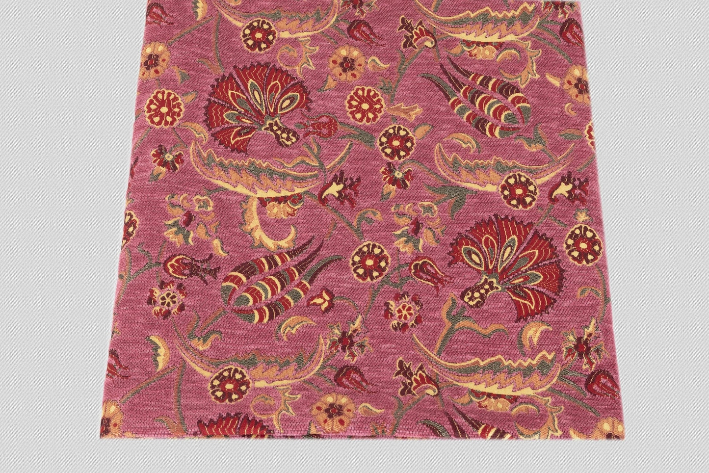 Oriental Home® Light Pink Tulip Fan Grace Kilim Upholstery Fabric