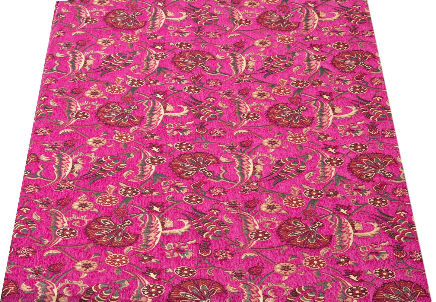 Oriental Home® Pink Tulip Fan Grace Kilim Upholstery Fabric