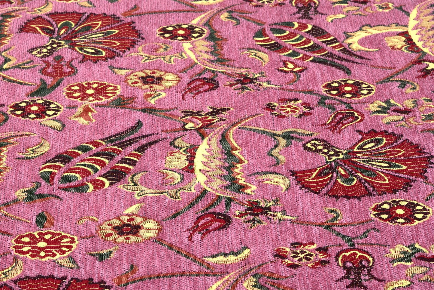 Oriental Home® Light Pink Tulip Fan Grace Kilim Upholstery Fabric