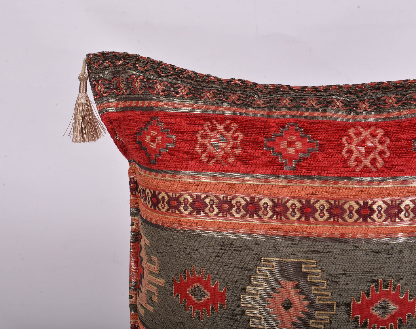 Oriental Home®  Tasseled Kilim Pillow Cover